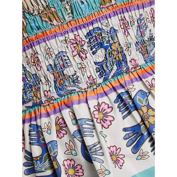 NEW MARIE OLIVER halsey mini dress in folklore - Picture 5 of 7